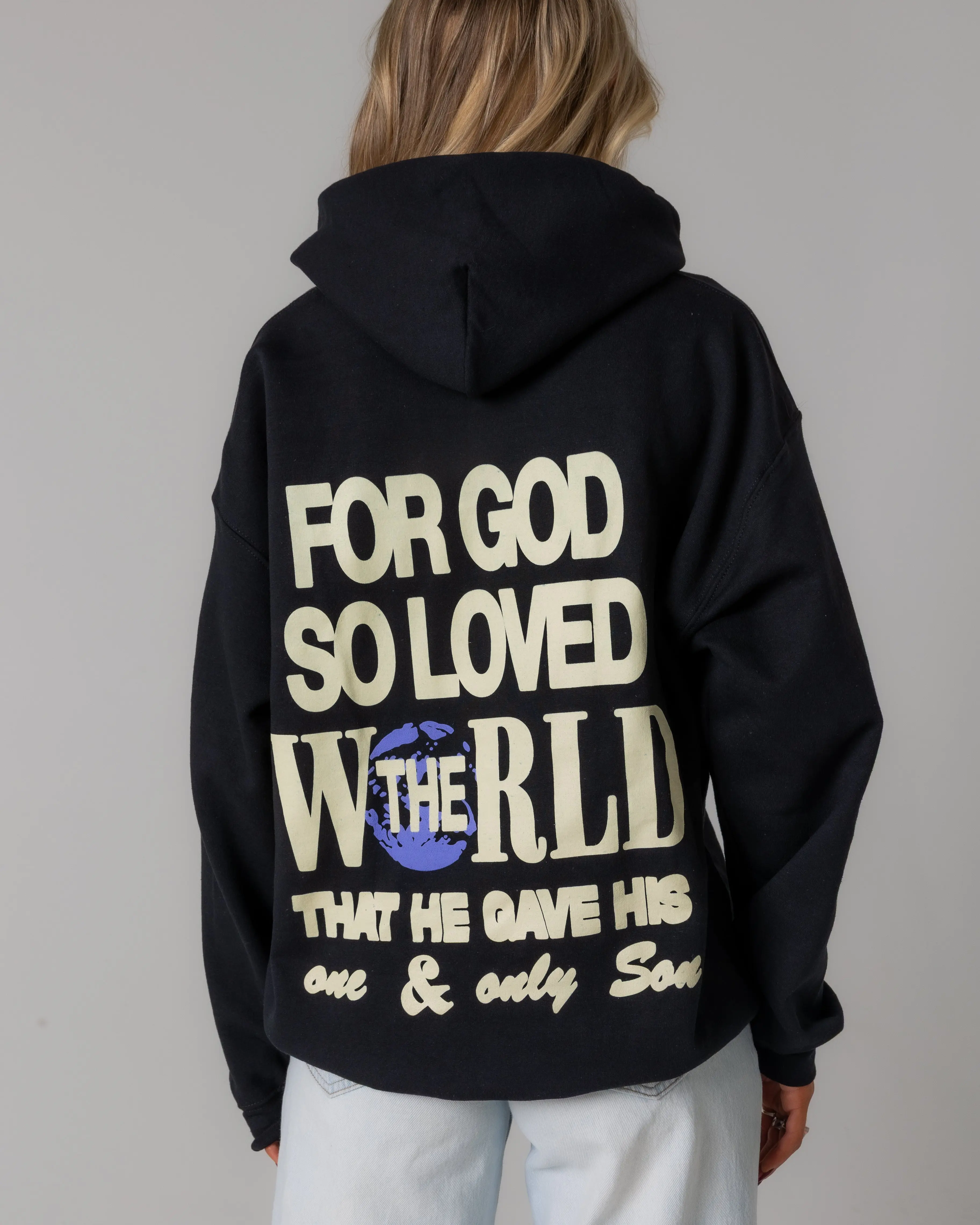 "For God So Loved The World" Hoodie