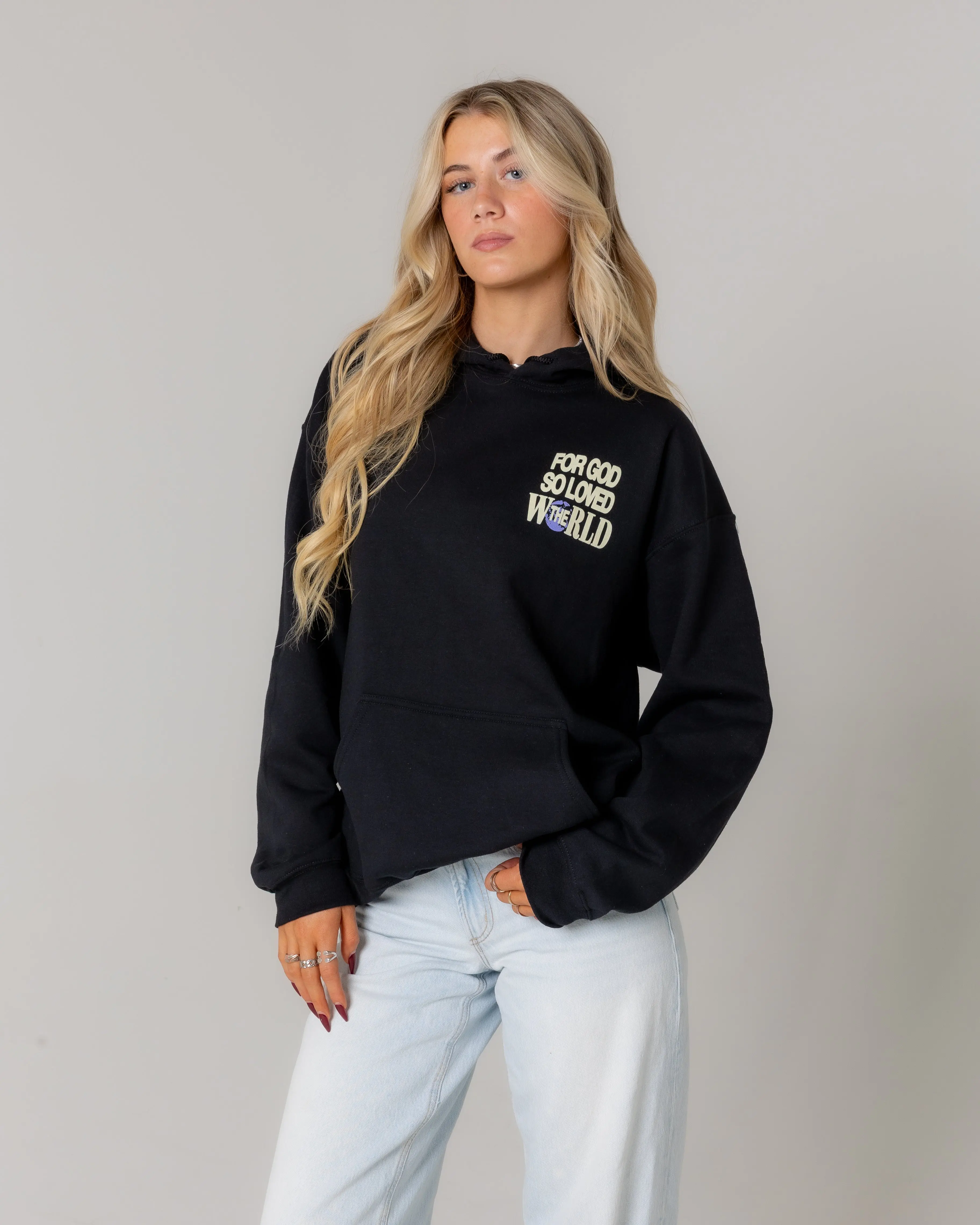 "For God So Loved The World" Hoodie - Image 2