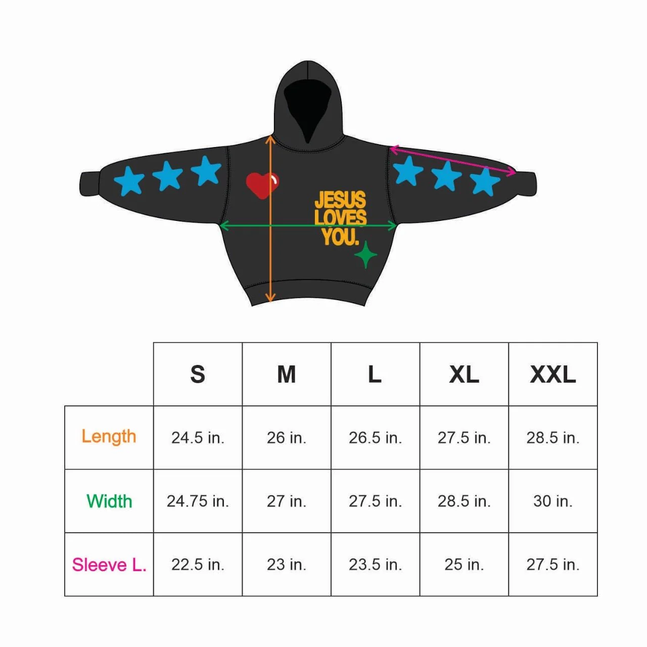 LUX || "Check Front" Hoodie || 32 Oz. || Cropped Fit - Image 4