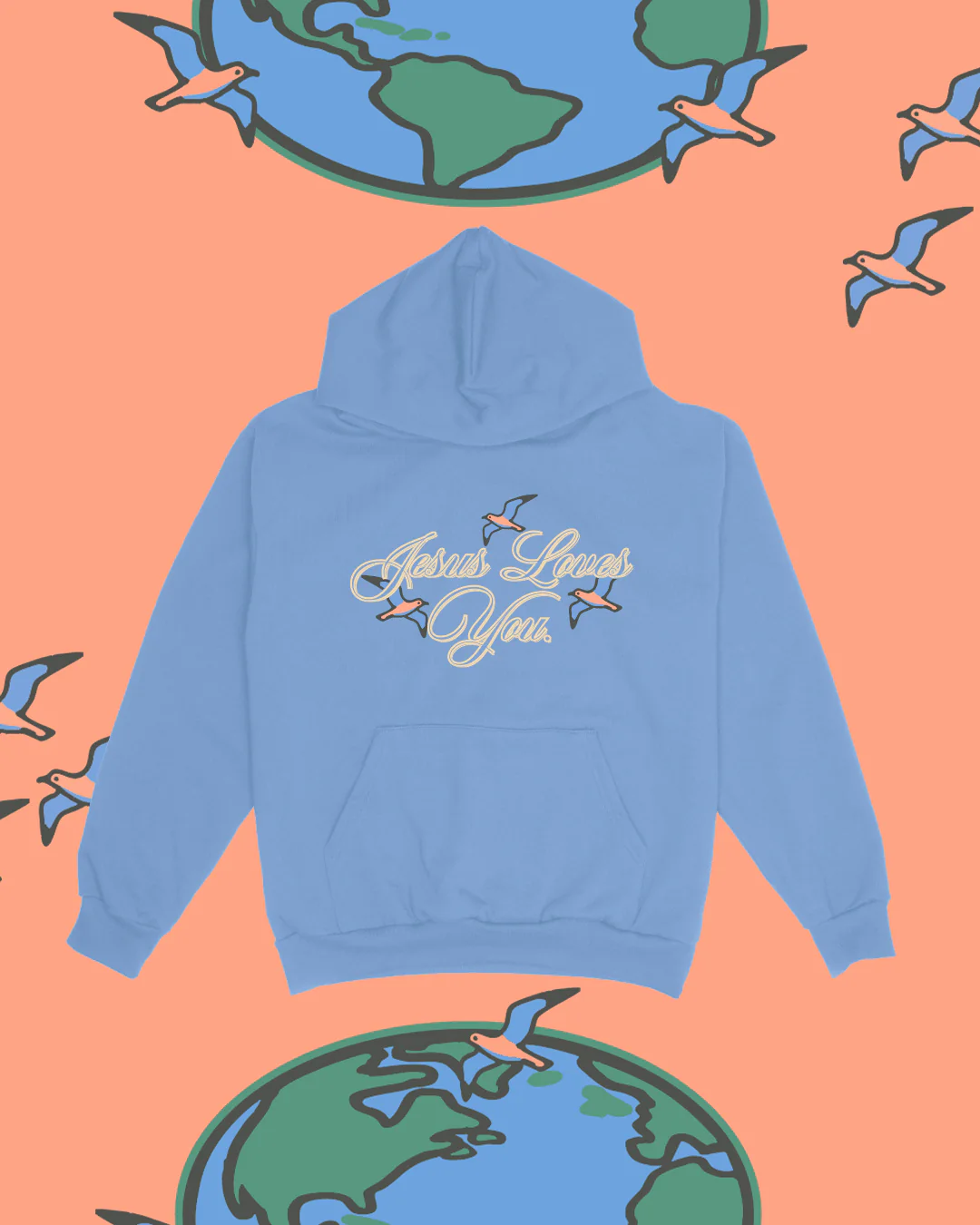NEW || "His Love Covers The Earth" Hoodie - Image 2