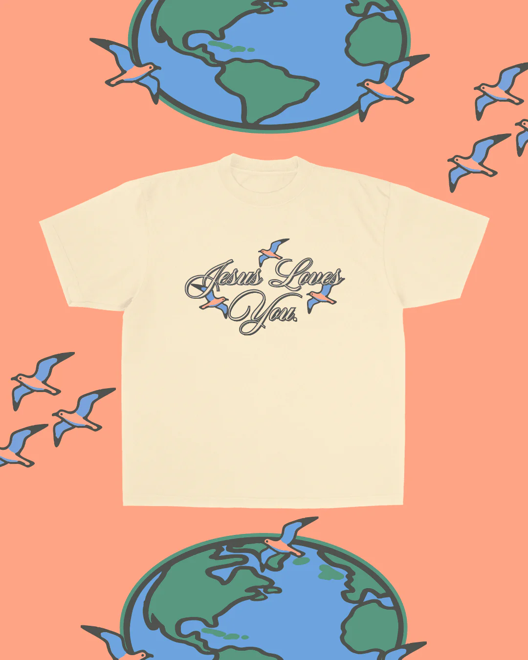 NEW || "His Love Covers The Earth" Tee - Image 2