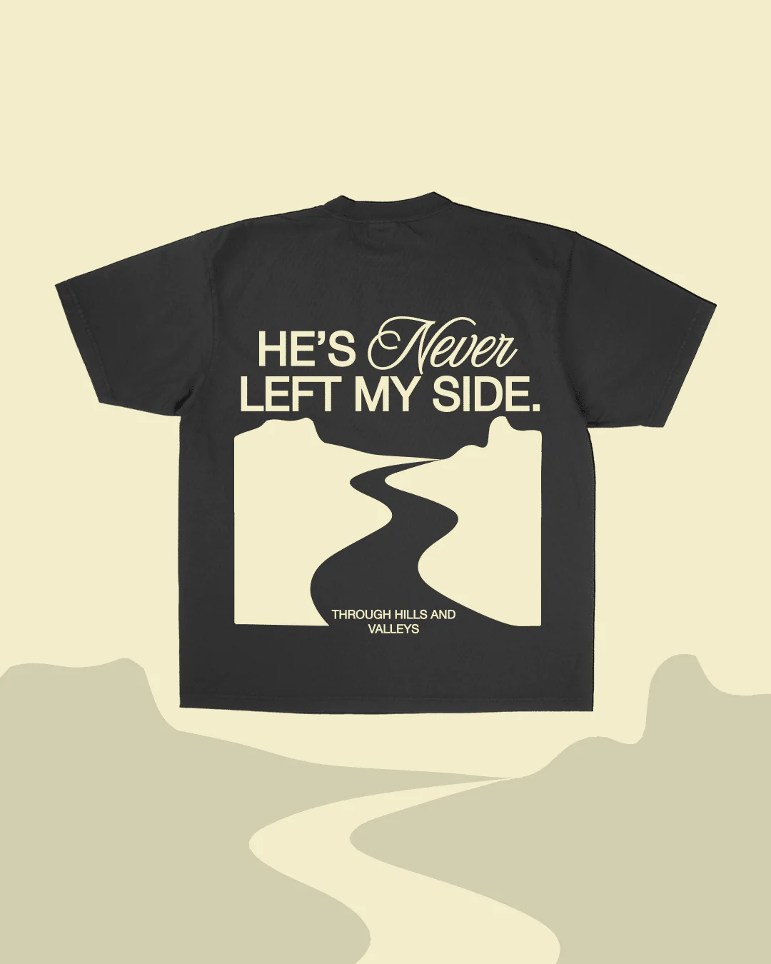 NEW || "Through Hills And Valleys" Tee
