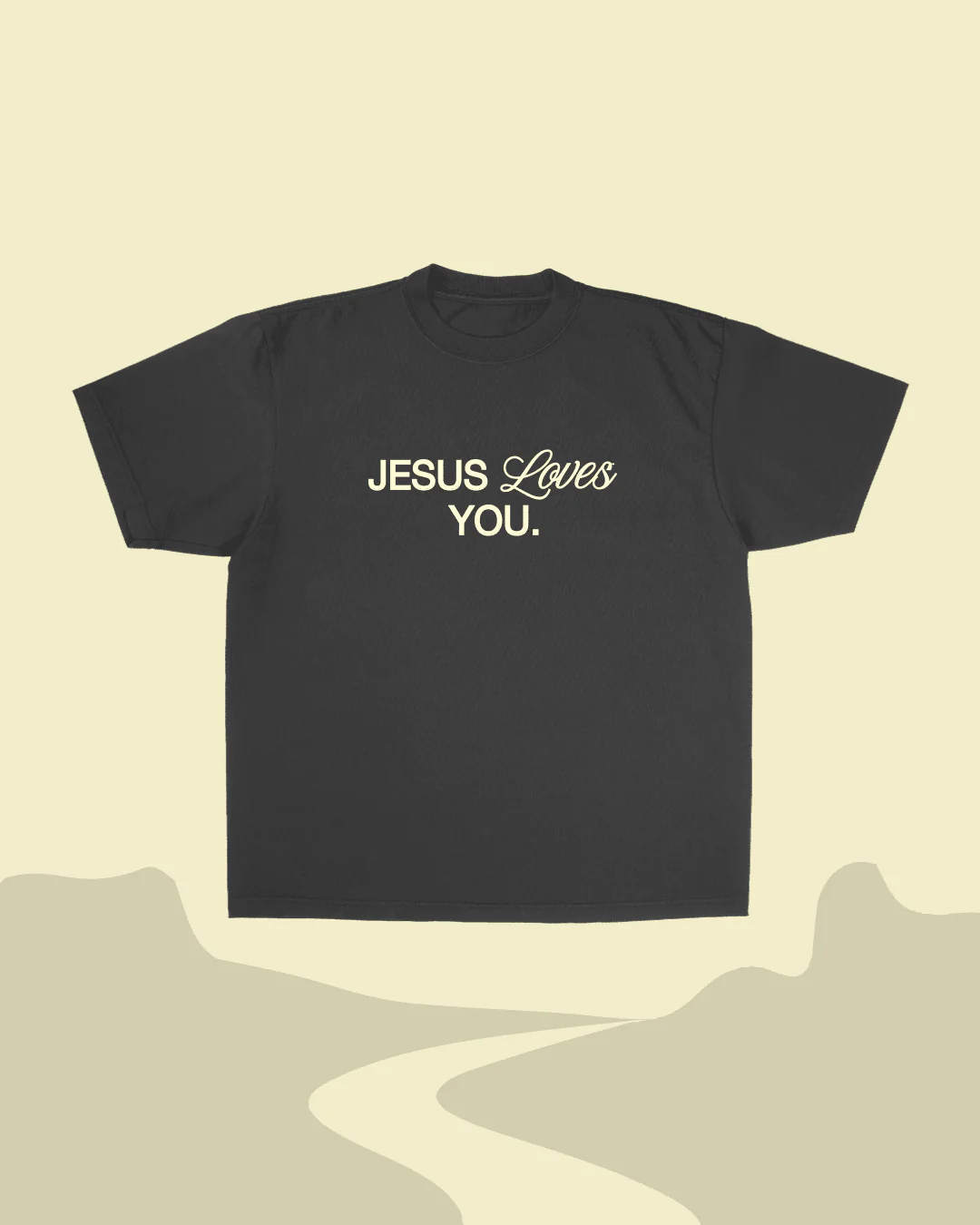 NEW || "Through Hills And Valleys" Tee - Image 2